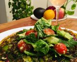 猛烈に野菜な気分にベジタリアンフリタータ作り方12写真