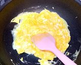 ソーセージと野菜の炒飯(햄채소볶음밥)作り方2写真