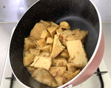 鰹節で豊かな風味＊たけのこと厚揚げの煮物作り方10写真