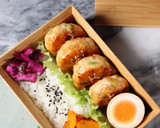 お弁当にも！チーズ入り鶏つくね作り方6写真