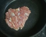 照り焼きチキン、メニューに無い、改善策。作り方4写真