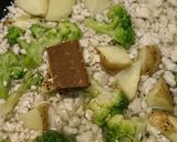 鶏ひき肉カレーチーズ焼き作り方3写真