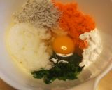 【離乳食】おかゆのおやき作り方1写真
