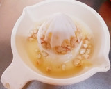 マクロビ☆柿ときのこのつぶつぶマリネ作り方1写真