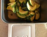 納豆とズッキーニの中華風まぜご飯作り方1写真