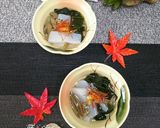 *蒟蒻とじゅんさいの甘酢浸し*ヘルシー食作り方5写真