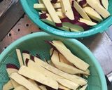 紅あずまの揚げさつまいもスティック作り方1写真
