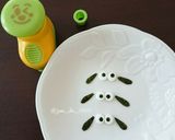 簡単キャラ弁♪丸お握り♪ひつじのショーン作り方2写真
