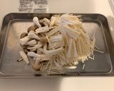 10分で出来る！豆腐のひき肉きのこ餡掛け作り方1写真