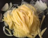 じゃがいも玉ねぎのスクランブルエッグ作り方2写真