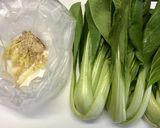 青梗菜（小松菜でも）の中華和え作り方1写真