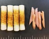 超簡単★岩下の新生姜でチーズ磯辺揚げ作り方2写真