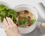 チキンと豆の満腹スープ作り方6写真