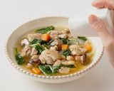 チキンと豆の満腹スープ作り方7写真