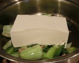 青梗菜とツナと豆腐の炒め物作り方5写真