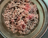 豚の挽肉味噌 炒り煮作り方5写真