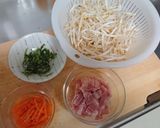 もやしのバター風味スープ作り方1写真