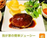 今日のメニュー・ハンバーグメインの献立作り方1写真