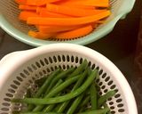 人参とインゲンの肉巻き作り方1写真