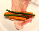 人参とインゲンの肉巻き作り方2写真