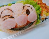 カボチャアンパンマン キャラ弁♪♪作り方3写真