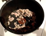 10分で出来る！豆腐のひき肉きのこ餡掛け作り方2写真