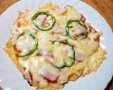 フライパンde簡単ピザ作り方15写真