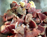 砂ズリ無限ニラもやし炒め 大量 大皿料理作り方3写真