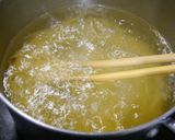 防災レシピ！ワン鍋☆銀鮭混ぜパスタ作り方1写真