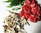 牛肉と舞茸のポン酢炒め作り方2写真