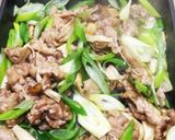 牛肉と舞茸のポン酢炒め作り方5写真