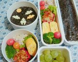 赤ピーマンの肉詰め☆お弁当☆作り方5写真