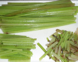 フキの茎のはじっこのきんぴら♪作り方1写真