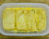 油揚げの豆乳フレンチトースト作り方1写真