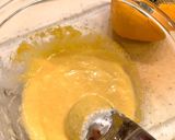 食欲の秋★柿丸ごと形無しチョコタルト作り方2写真