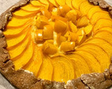 食欲の秋★柿丸ごと形無しチョコタルト作り方6写真