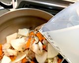 シャトルシェフ で人参 大根 鶏の煮物作り方8写真