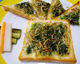 超、朝食、カルシウム強化トースト作り方5写真