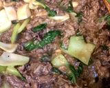 牛肉とエリンギとチンゲン菜の中華炒め煮♪作り方9写真