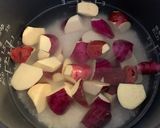 こどもと食べる！さつまいもごはん作り方4写真