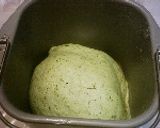 牛乳で作るよもぎパン作り方1写真