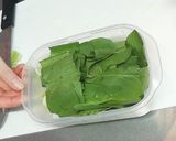 【作り置き】チンゲンサイのミルク煮作り方1写真