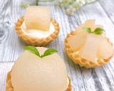 梨のクリームチーズタルト作り方7写真