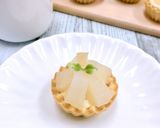 梨のクリームチーズタルト作り方8写真