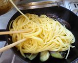 最速のナスのミートスパゲティ作り方22写真