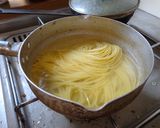 最速のナスのミートスパゲティ作り方20写真