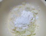 レンジスチーマーで塩鮭が入ったもち米焼売作り方4写真