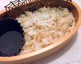 鶏つくね 白身魚タルタル ハロウィン弁当作り方2写真