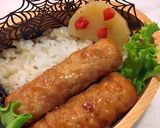 鶏つくね 白身魚タルタル ハロウィン弁当作り方4写真