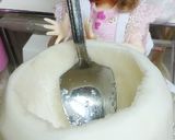 リカちゃん♡かぶ丸ごと蒸し(鶏ひき肉入)作り方3写真